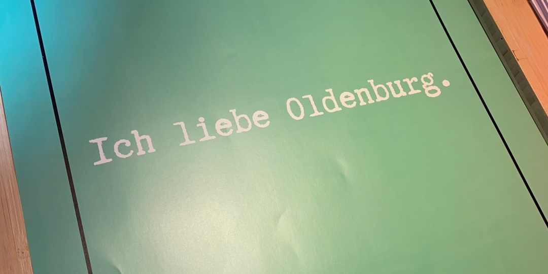 Ich liebe Oldenburg Plakat